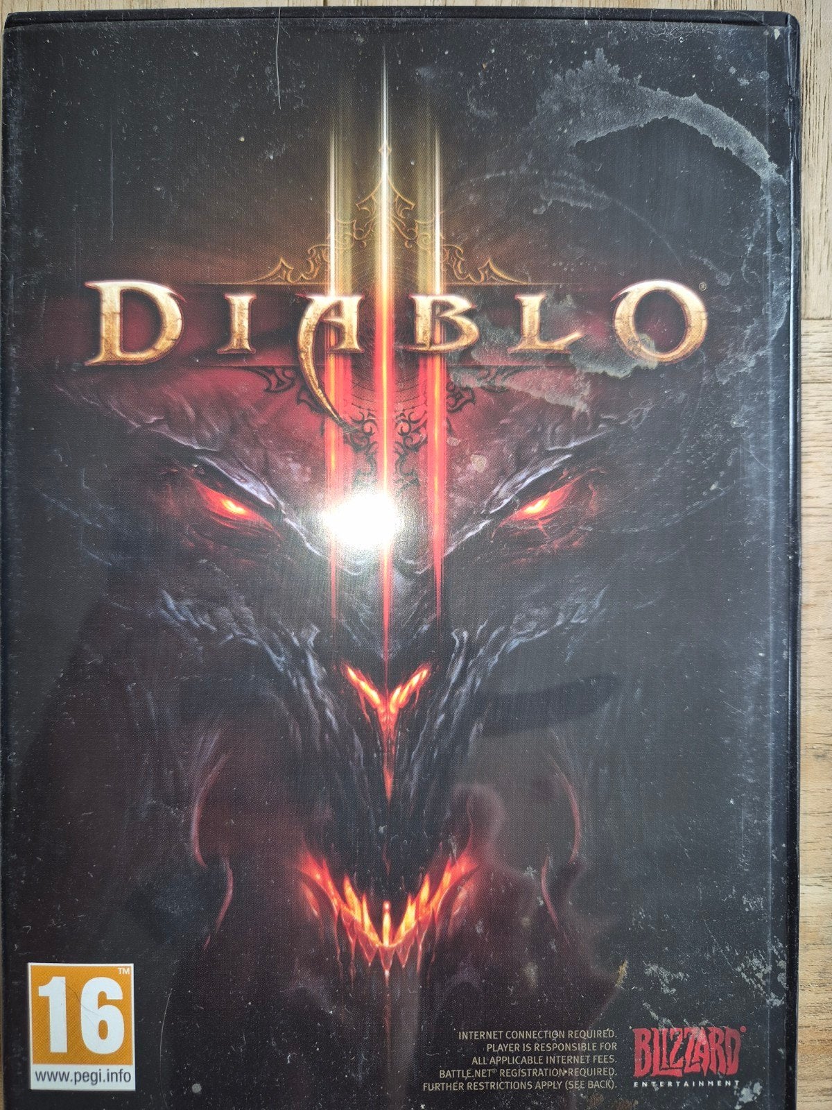 Diablo III PC Game - Actie RPG voor volwassenen, Spelcomputers en Games, Ophalen, Online, Gebruikt, 1 speler