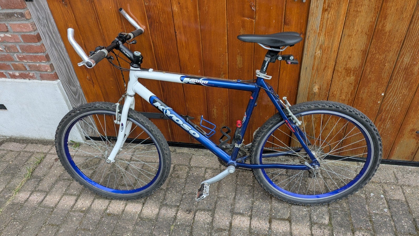 Mountainbike Kyoso K5000 53cm, Gebruikt, Velgrem, Geen vering, 53 tot 57 cm