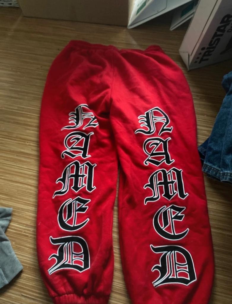 Named Collective Rode Joggingbroek - XX-Large, Kleding | Dames, Broeken en Pantalons, Ophalen, Maat 46/48 (XL) of groter, Zo goed als nieuw
