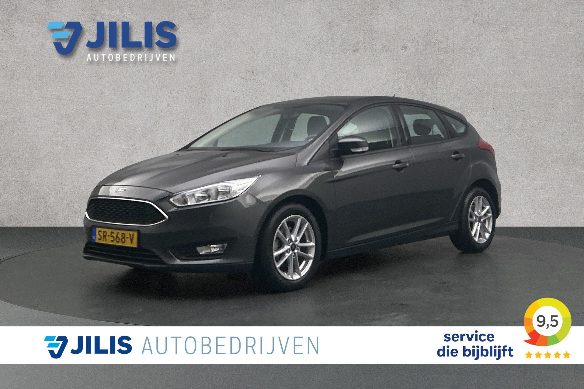 Ford Focus 1.0 Lease Edition | Navigatie | Lichtmetalen velg, Gebruikt, Met garantie (alle), Bedrijf, Handgeschakeld