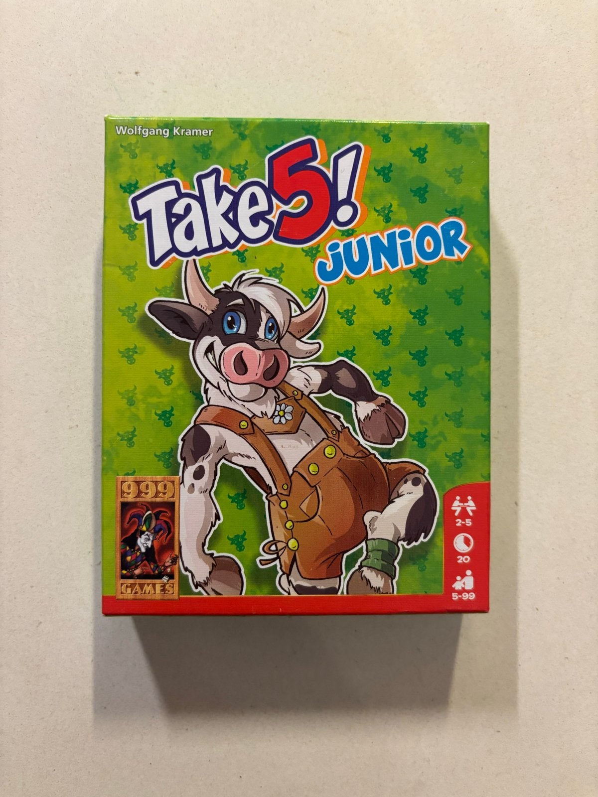 Take 5! Junior - Leuk kaartspel voor het hele gezin, Hobby en Vrije tijd, Gezelschapsspellen | Kaartspellen, Een of twee spelers