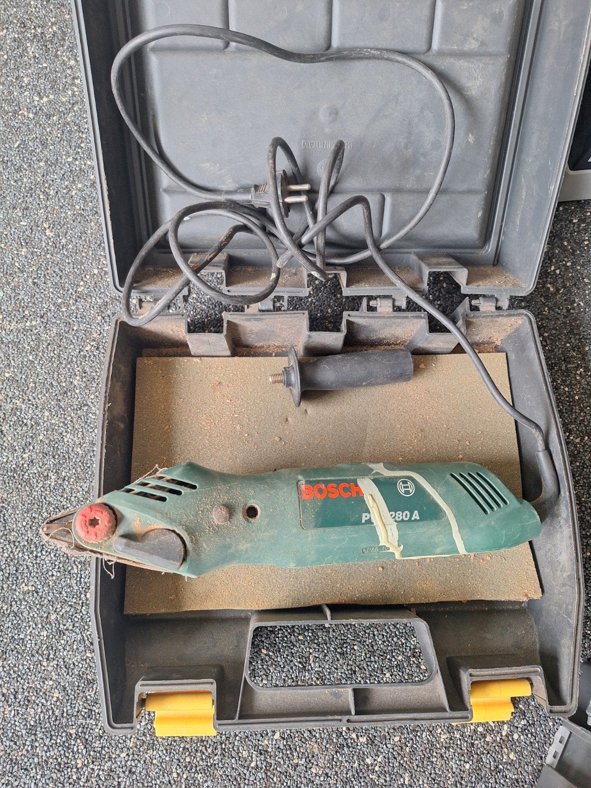 Bosch PSS 280 A vlakschuurmachine met koffer, Ophalen of Verzenden