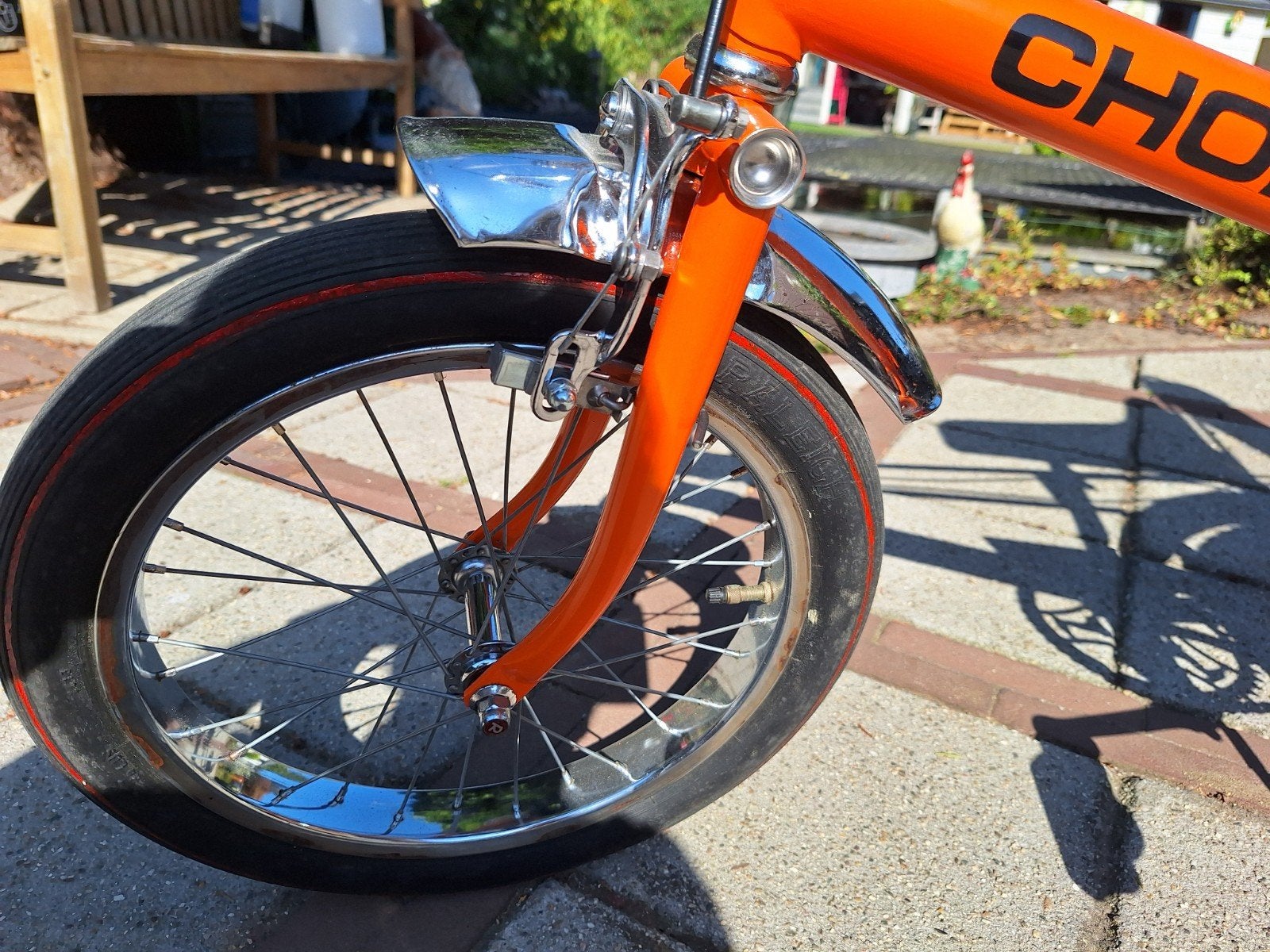 Vintage Raleigh Chopper fiets - Oranje mk 2., Fietsen en Brommers, Ophalen of Verzenden, Minder dan 16 inch