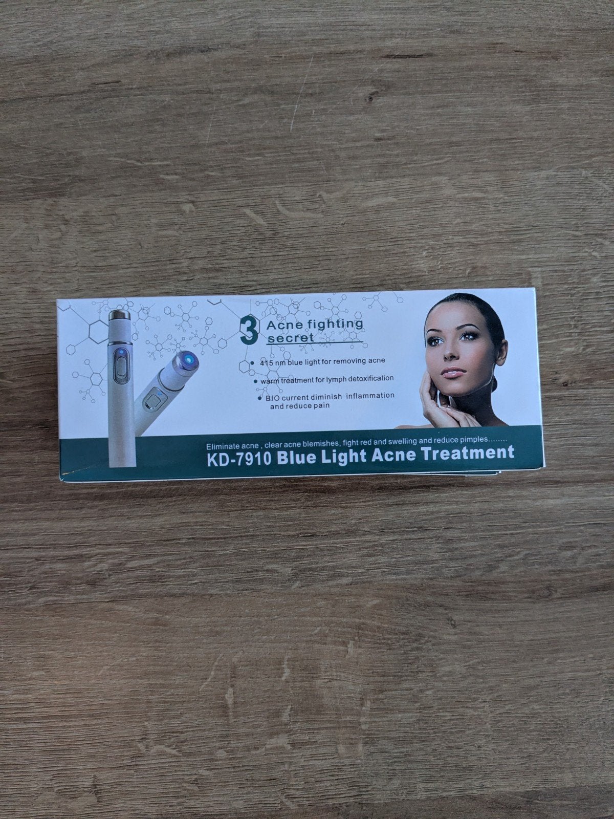 Nieuw: KD-7910 Blue Light Acne Treatment (2 stuks), Ophalen of Verzenden, Nieuw, Gehele gezicht, Verzorging