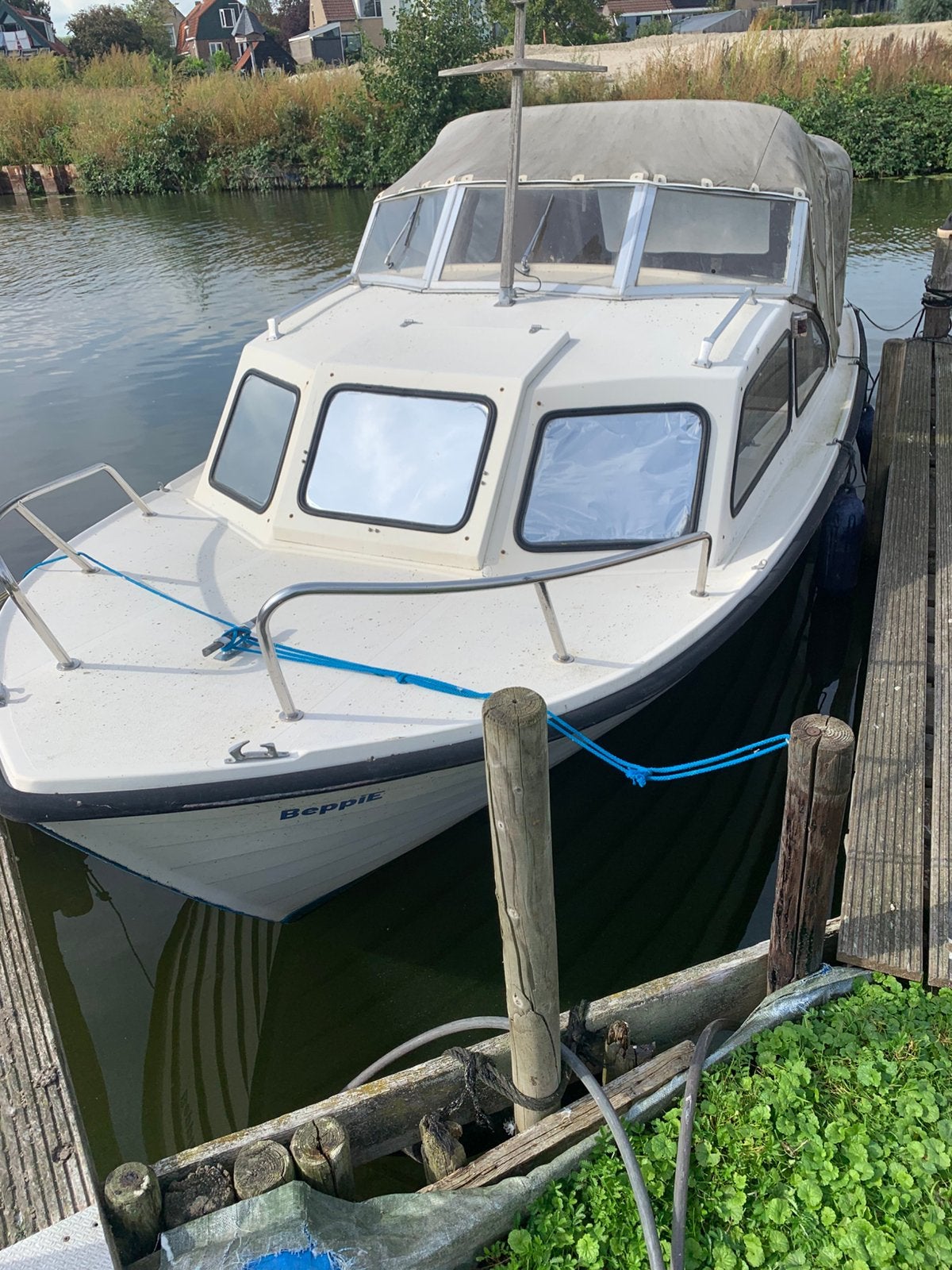 Noorse Spitsgatter Troll-20 Sloep 6.20m, Watersport en Boten, Ophalen, Overige merken, Gebruikt, Binnenboordmotor