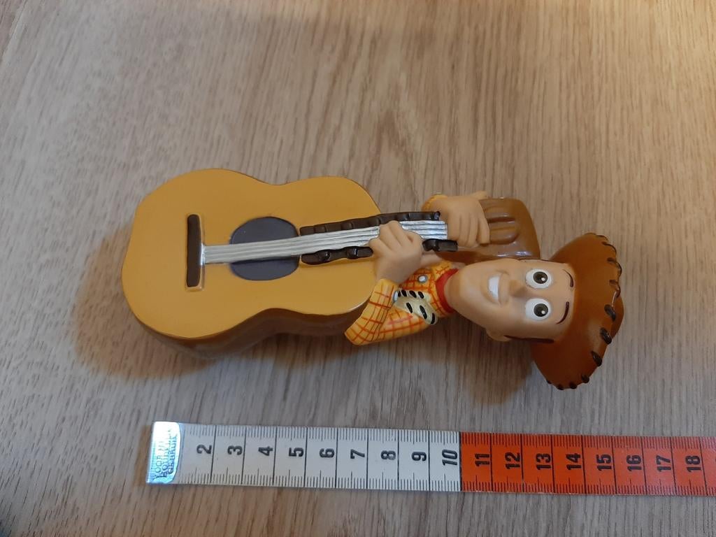 Toy story Woody met gitaar 15 cm, Ophalen of Verzenden