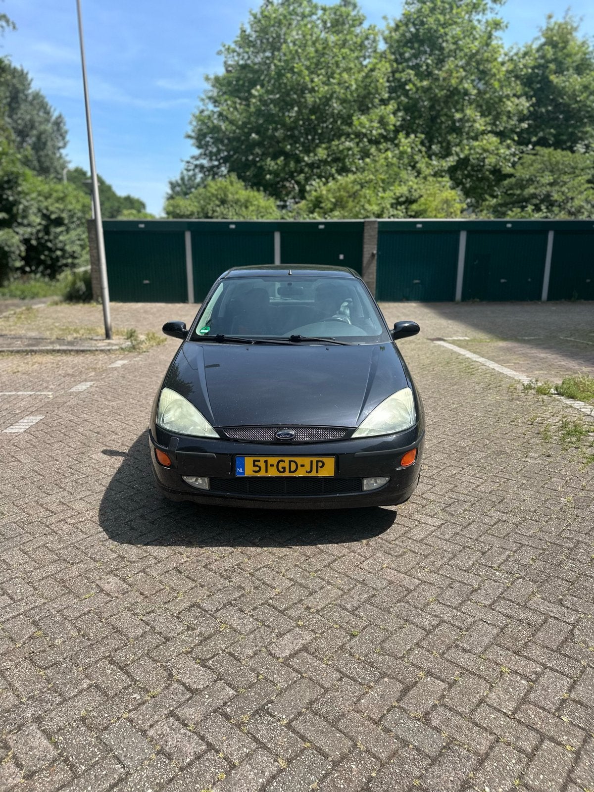 Ford Focus 4cyl 1.6 I 2000 Zwart, Auto's, Ford, Particulier, Focus, ABS, Airbags, Alarm, Climate control, Elektrische ramen, Lederen bekleding