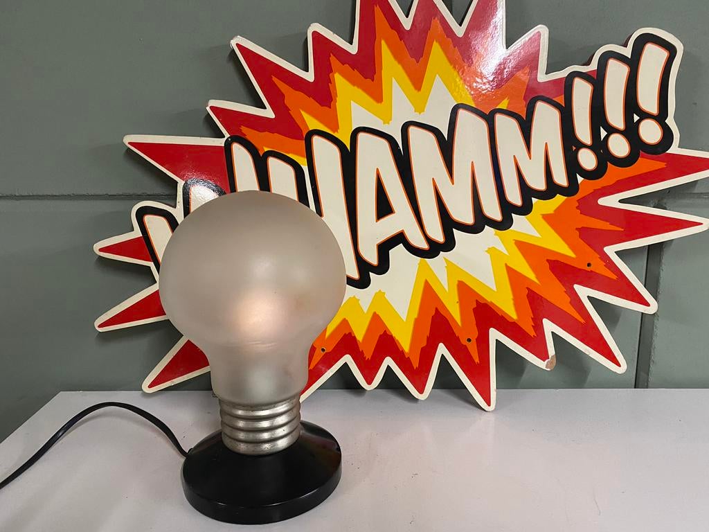 Pop-art  lampje jaren 80 90, Ophalen, ., 2de hands, .