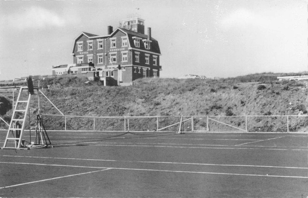 760 Cadzand - Tennisbaan, Ophalen of Verzenden, 1960 tot 1980, Ongelopen, Zeeland