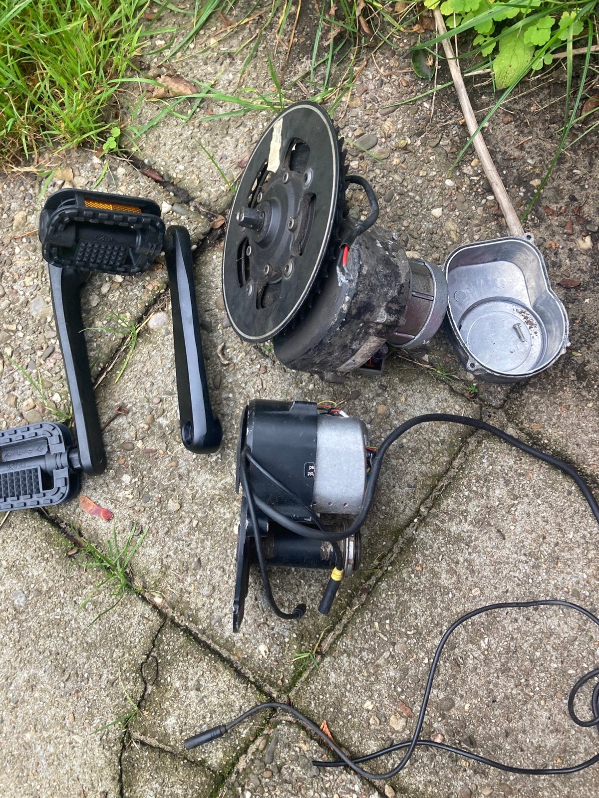 Voor onderdelen Tsdz2 ebike motor 2x, Fietsen en Brommers, Ophalen of Verzenden, Gebruikt