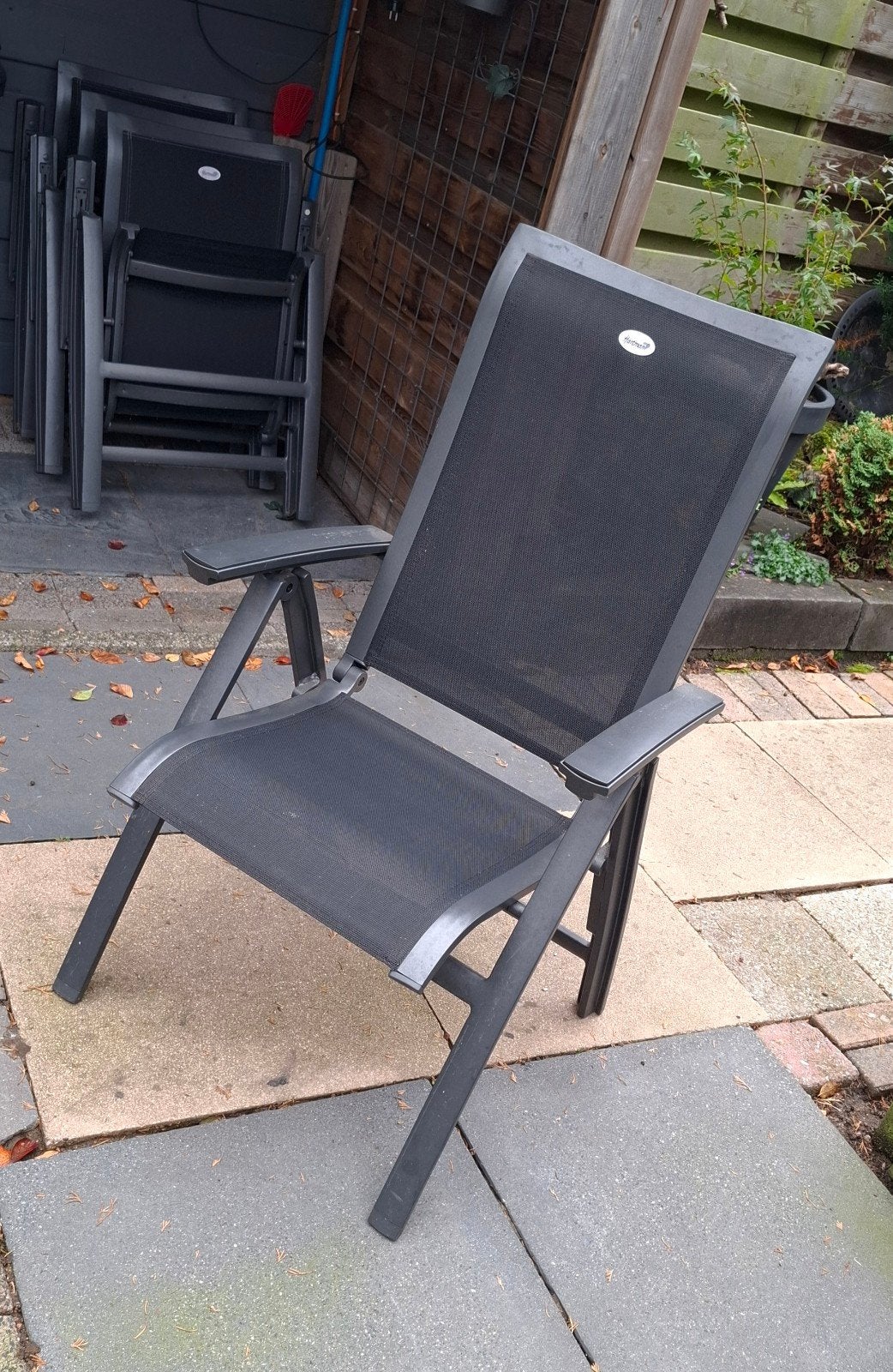 Hartman Tuinstoelen 4x, Tuin en Terras, Ophalen, Gebruikt, Aluminium