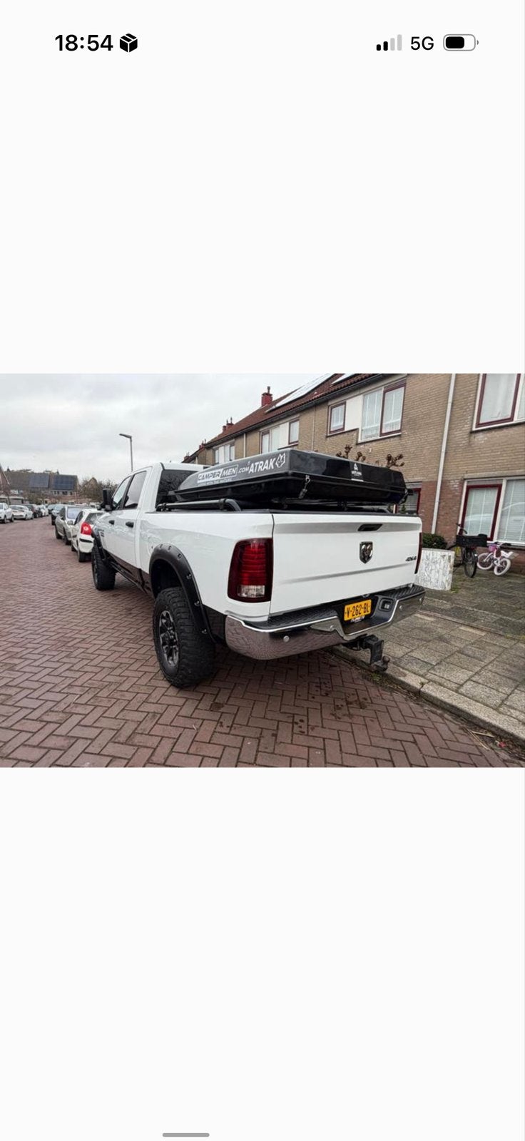 Dodge RAM 2500 Powerwagon 2016 lage bijtelling, Automaat, 416 pk, Wit, 6400 cc