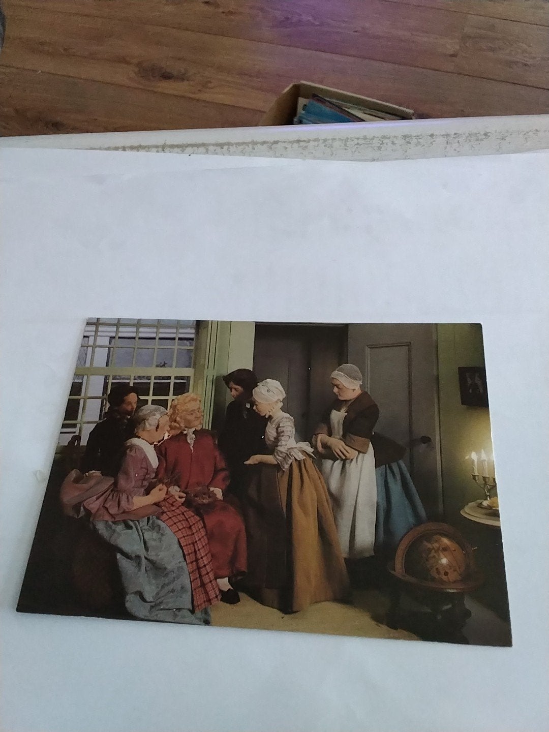 Oude ansichtkaart: Waterland 1765, De vergulde speculaaspop, Ophalen of Verzenden