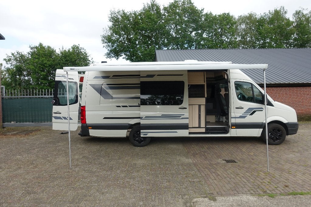 VW Crafter buscamper – compleet en ruim. Klaar voor avontuur, Caravans en Kamperen, Campers, Buscamper of Camperbus, Volkswagen