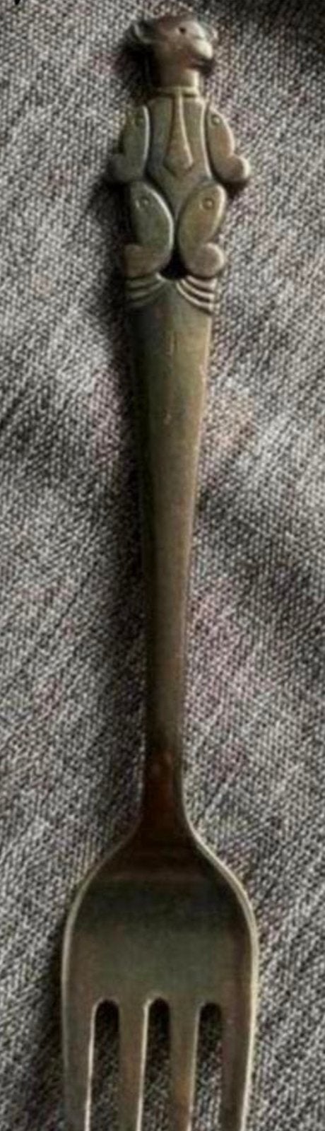 Kinder vork Keltum pakket zilver, Ophalen of Verzenden, Gebruikt, Zilver