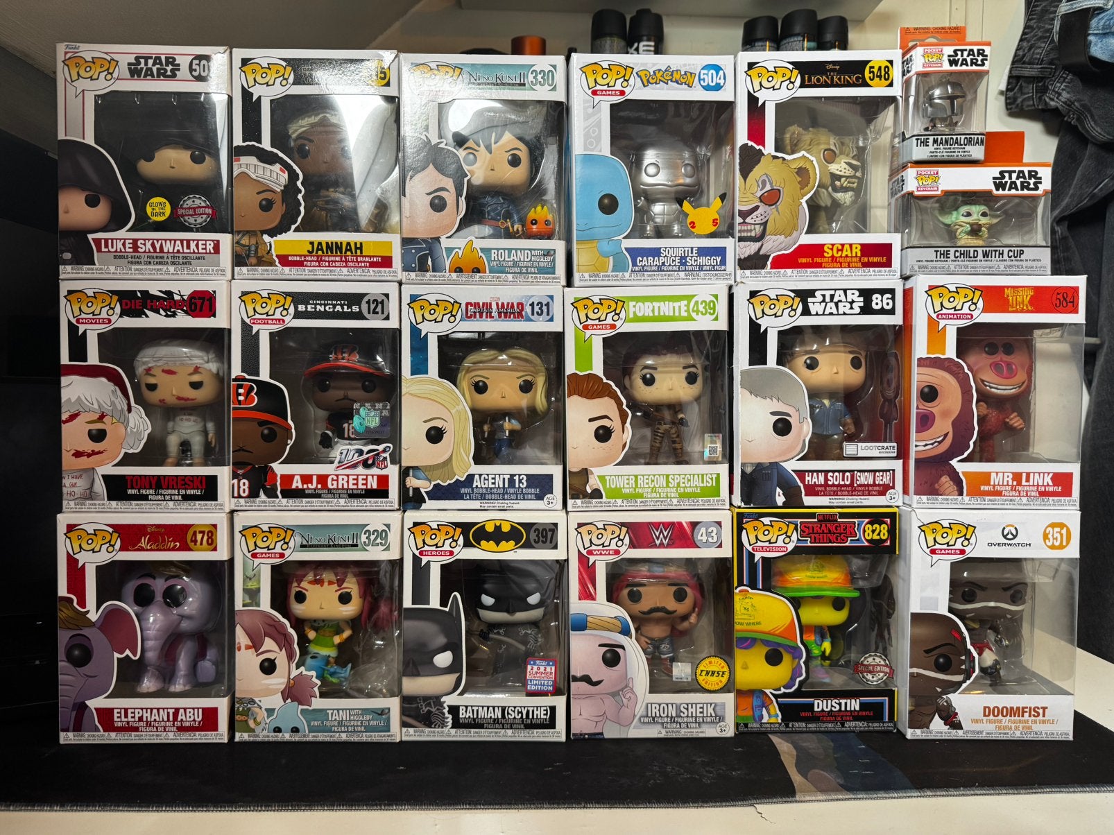 Funko pop verzameling, Ophalen of Verzenden, Zo goed als nieuw