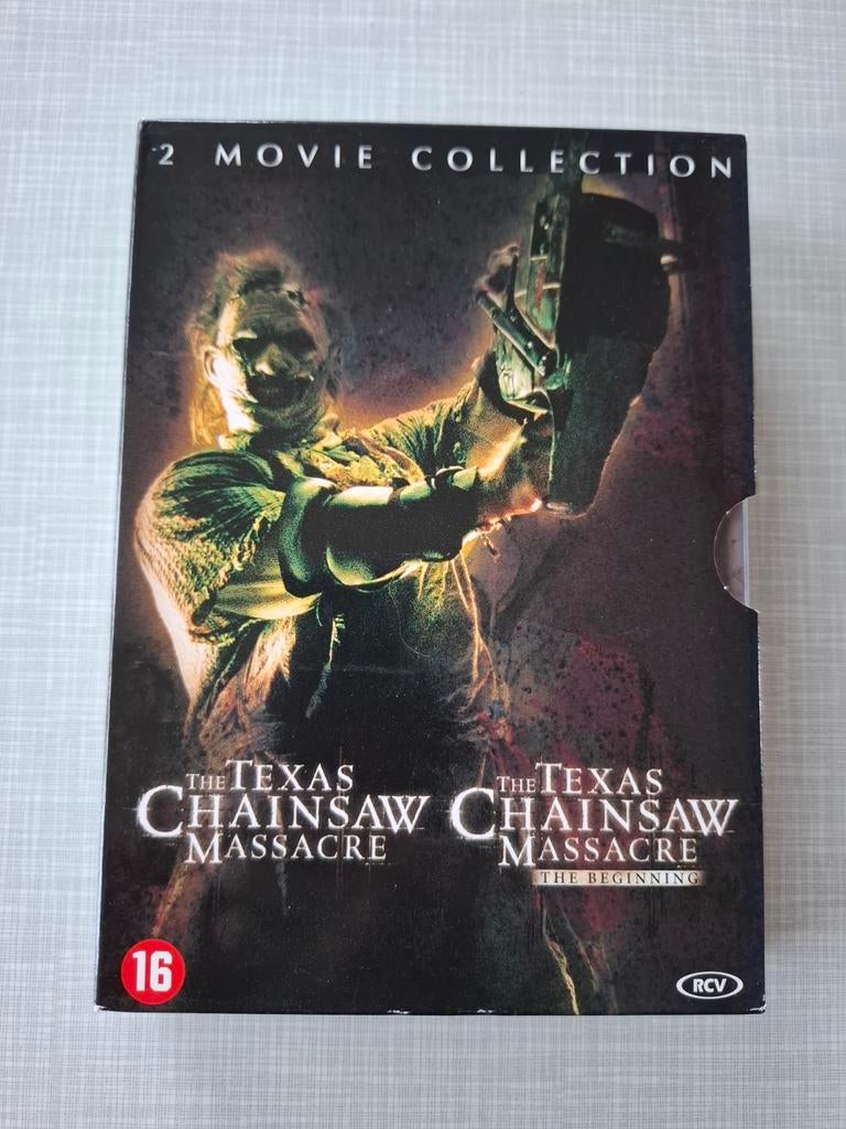 The Texas Chainsaw Massacre 2 Movie Collection DVD, Cd's en Dvd's, Dvd's | Horror, Vanaf 16 jaar, Ophalen of Verzenden, Zo goed als nieuw