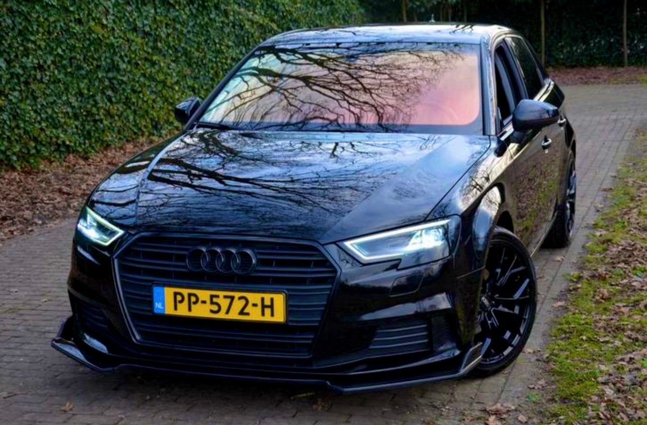 Audi A3 1.0 Tfsi 116pk 2017 Zwart, Auto's, 620 kg, Zwart, Origineel Nederlands, Bedrijf