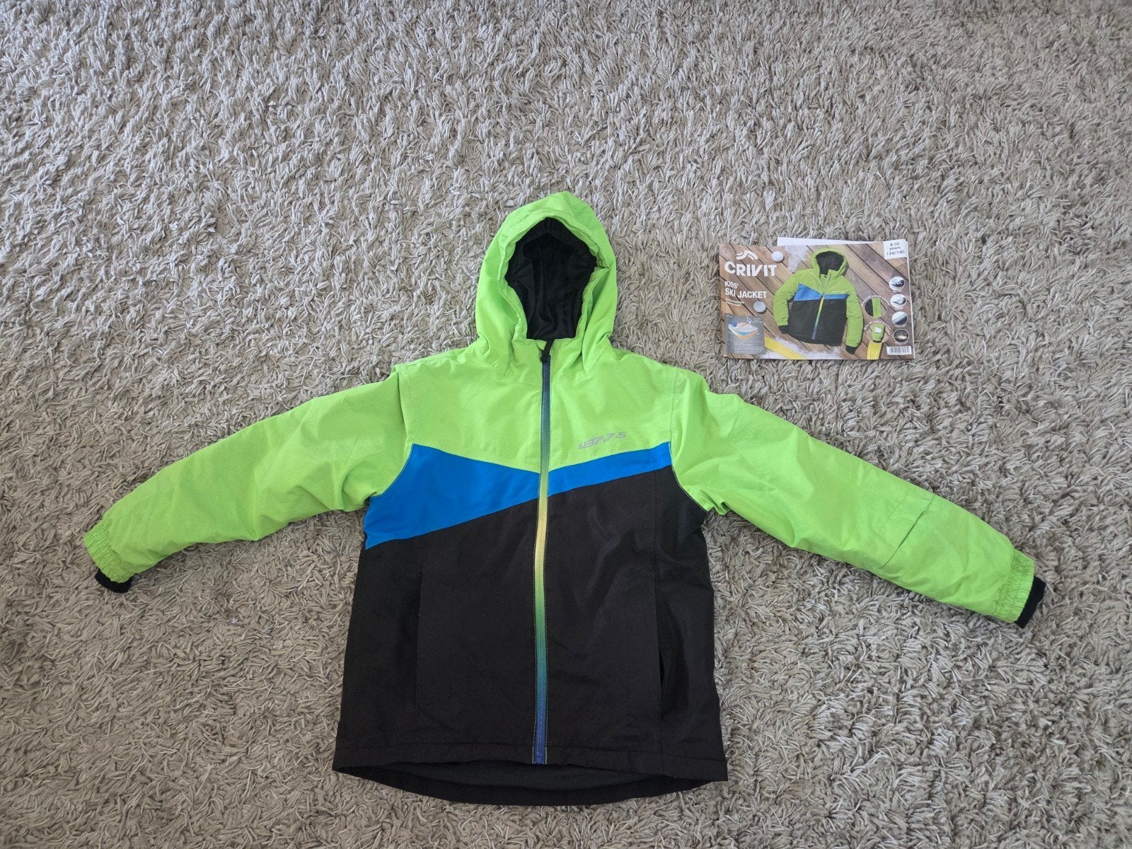 GRATIS OPHALEN ski jas kind 134 - 140 Crivit jacket, Ophalen, Gebruikt, Jongen of Meisje, Crivit