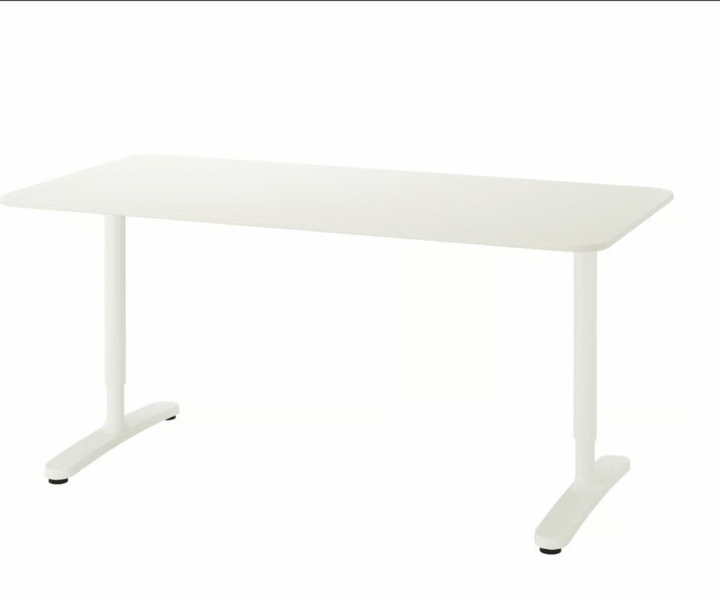 IKEA BEKANT Bureau desk 160X80, Ophalen, Zo goed als nieuw, IKEA, Computerbureau