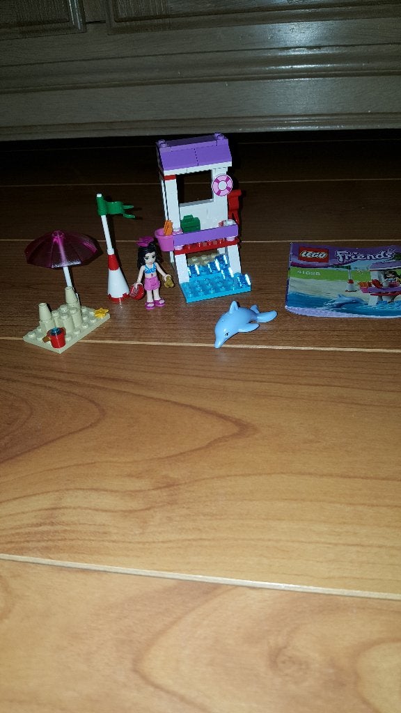 ZGAN Lego Friends 41028 Emma's Reddingspost, Kinderen en Baby's, Lego, Friends, Ophalen of Verzenden, Zo goed als nieuw