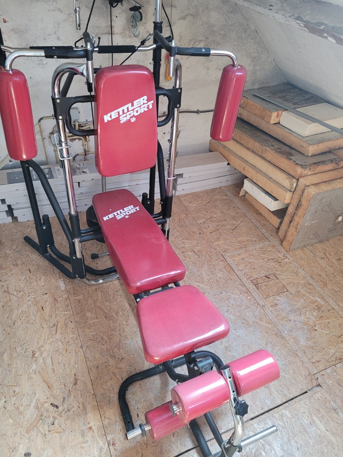 Kettler Sport Krachtstation - Compleet thuisfitness, Ophalen, Benen, Gebruikt, Krachtstation