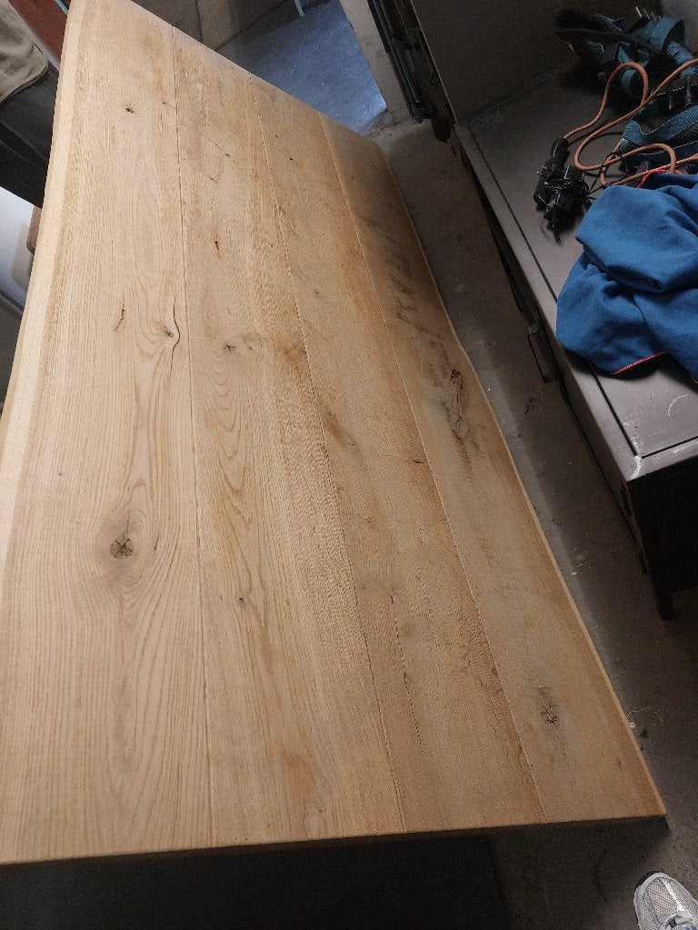 Foto 3 van Prachtige Eiken eettafel voor 6 personen