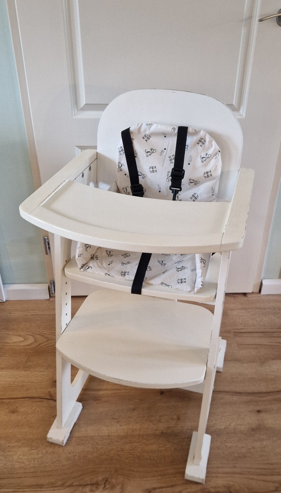 Houten kinderstoel prenatal, Kinderen en Baby's, Ophalen of Verzenden, Gebruikt, Meegroeistoel, Stoelverkleiner