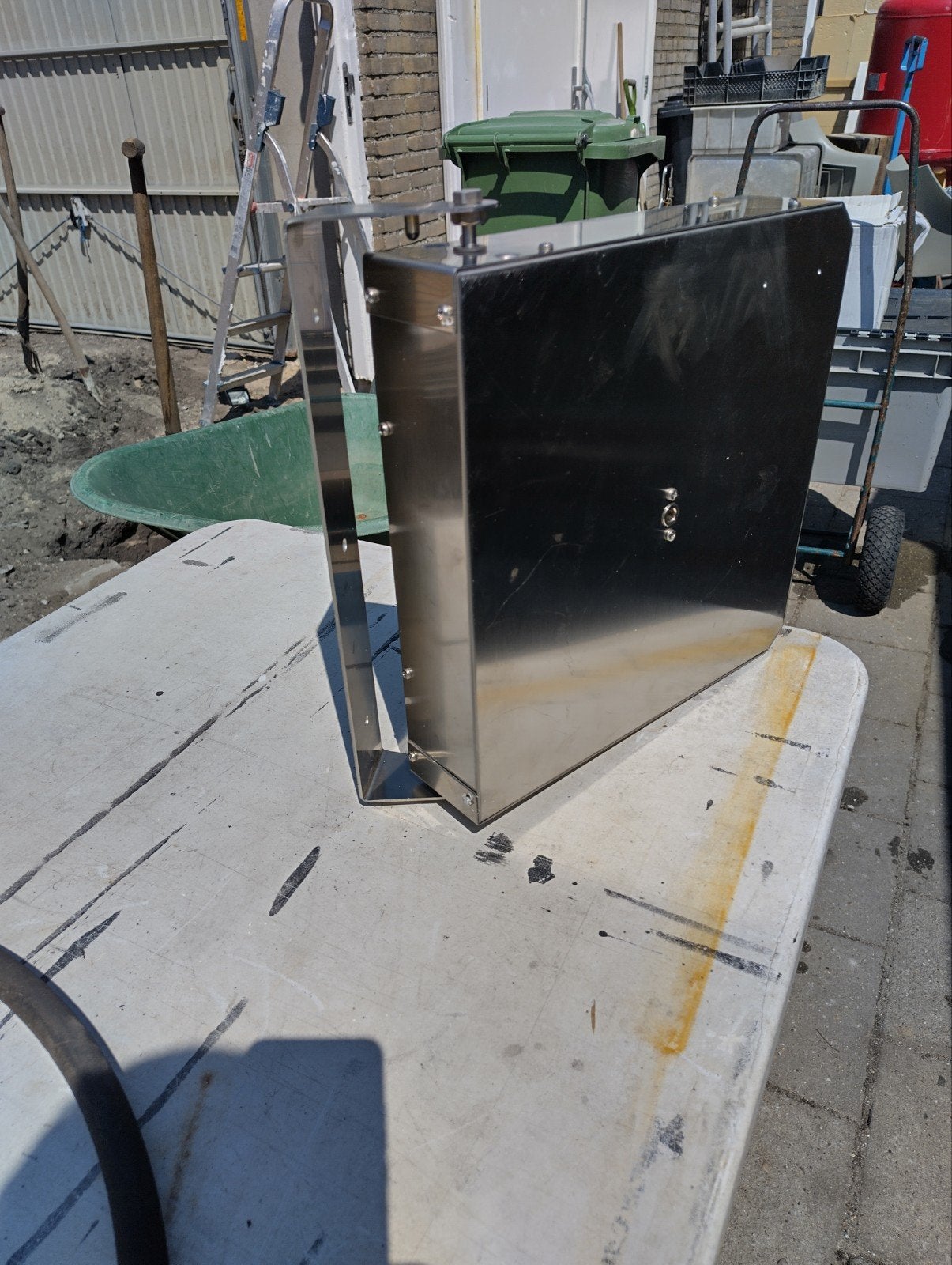 Klarco MAXIFLEX 7M RVS Slanghaspel met Slang, Ophalen