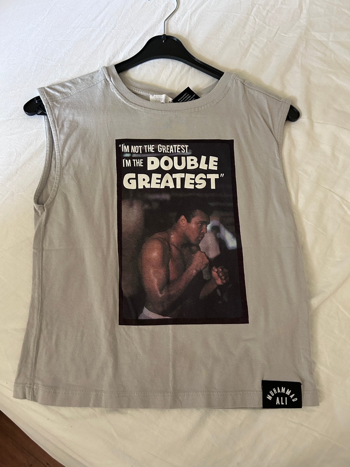 Zara hemd topje kids maat 128 134 mohammed ali, Ophalen of Verzenden, Zo goed als nieuw, Meisje, Shirt of Longsleeve