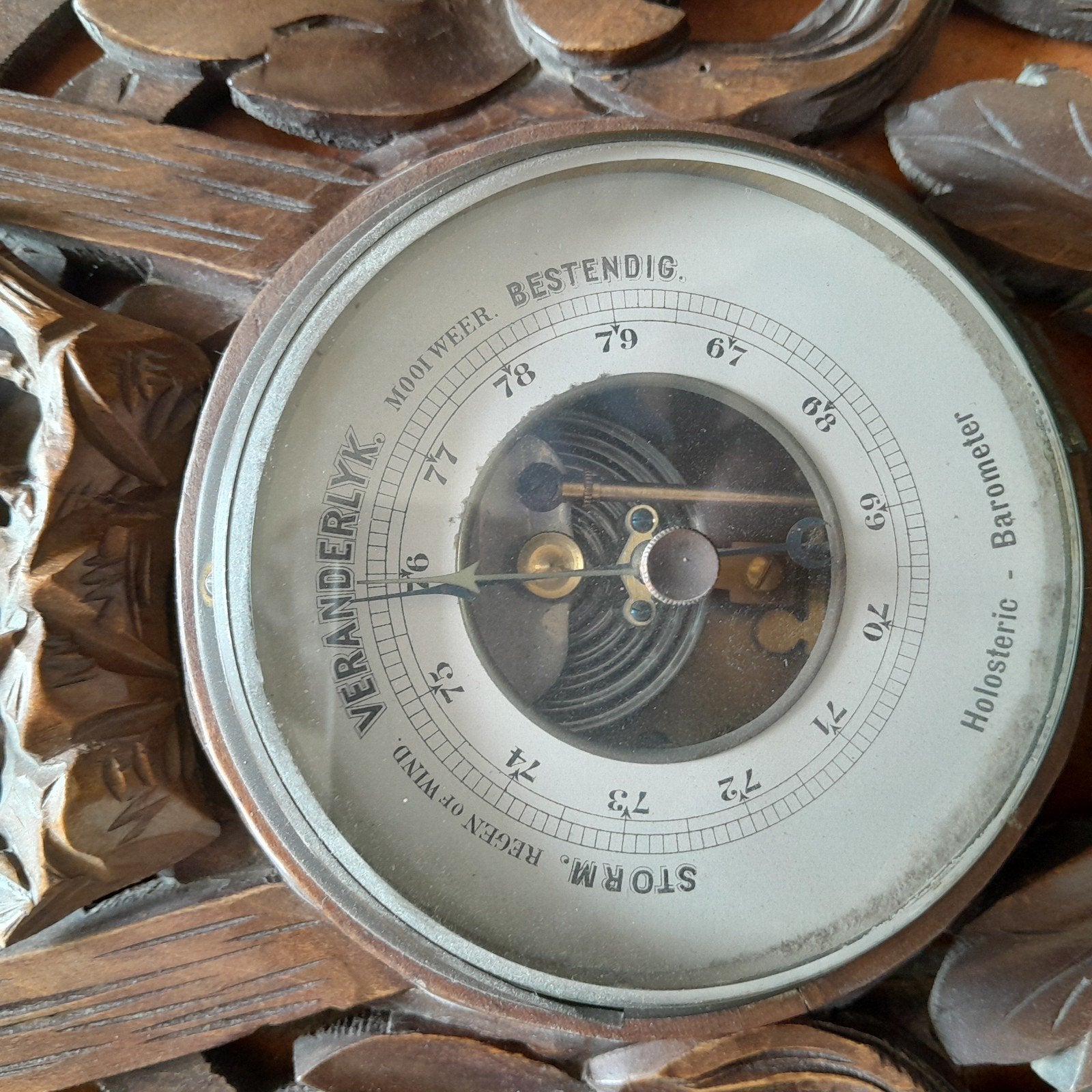 Holosteric antieke barometer, Verzenden