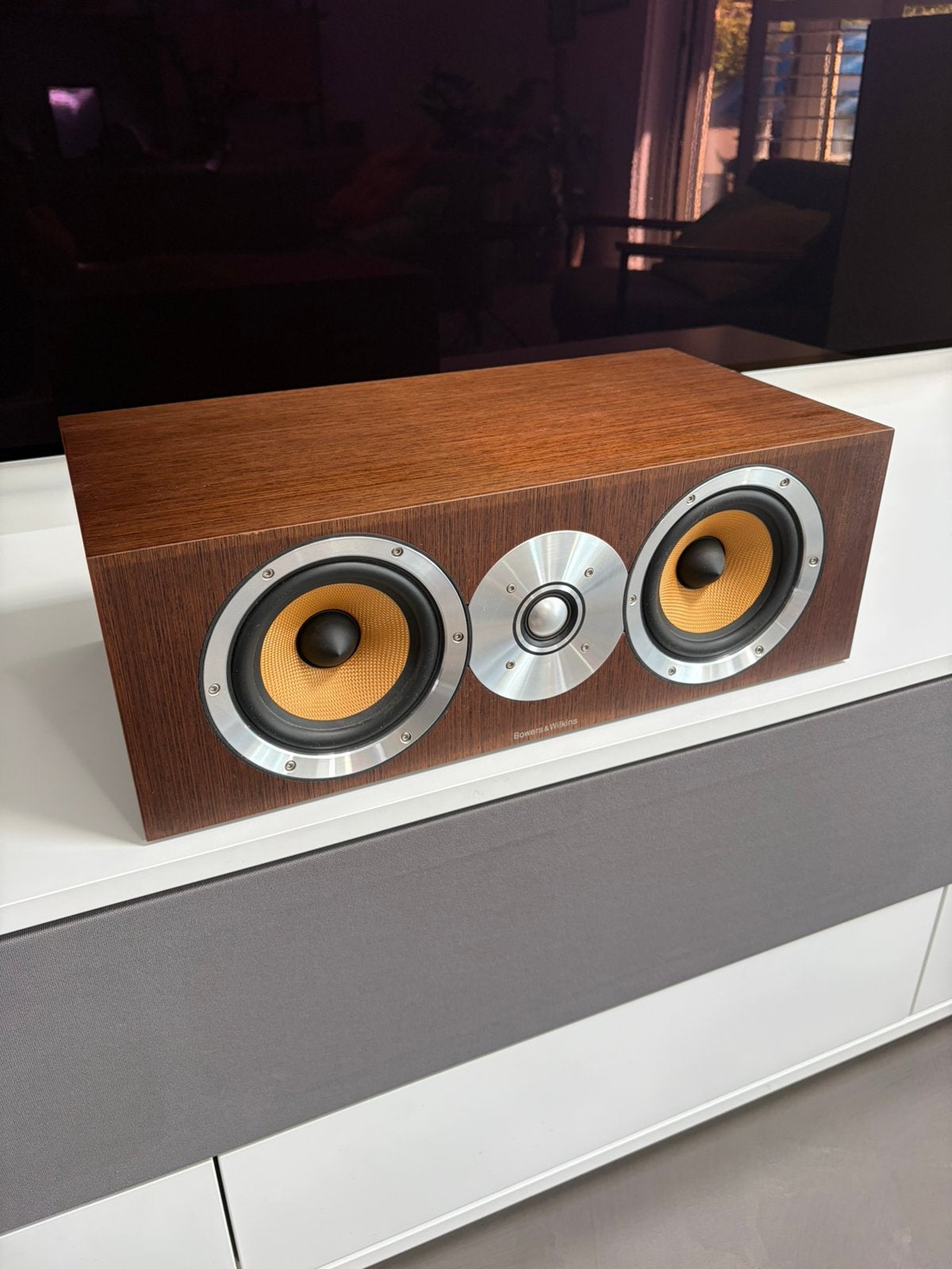B&W CM Centre speaker, Ophalen, Zo goed als nieuw, 60 tot 120 watt, Bowers & Wilkins (B&W)