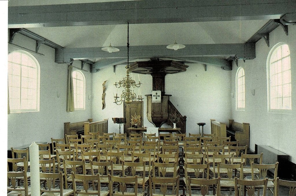 Waterlandkerkje, Sluis, interieur Kerk, Verzenden, Ongelopen, Zeeland