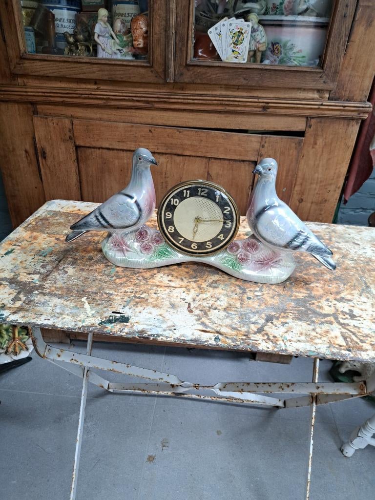 Jema duiven no 127 met klok, Antiek en Kunst, Ophalen of Verzenden