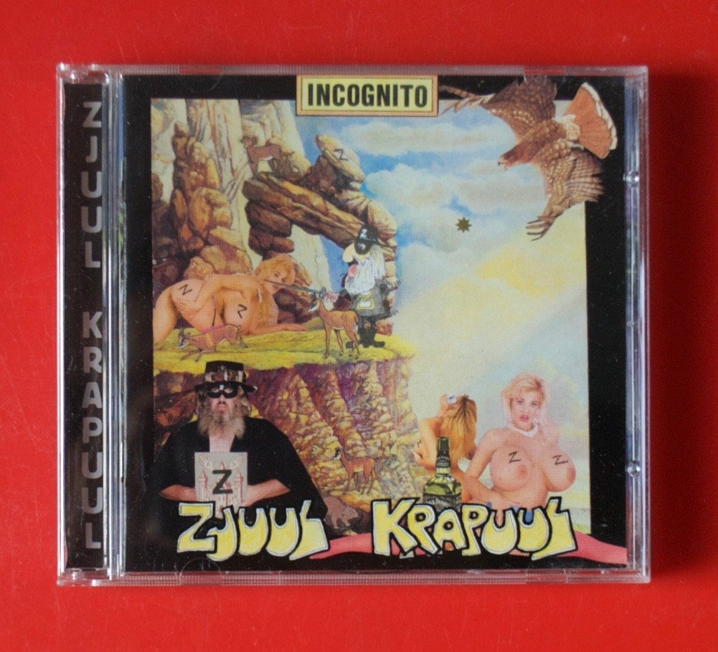 cd Zjuul Krapuul Incognito voorman Katastroof met Strijdlied, Cd's en Dvd's, Ophalen of Verzenden, Gebruikt, Rock, Album