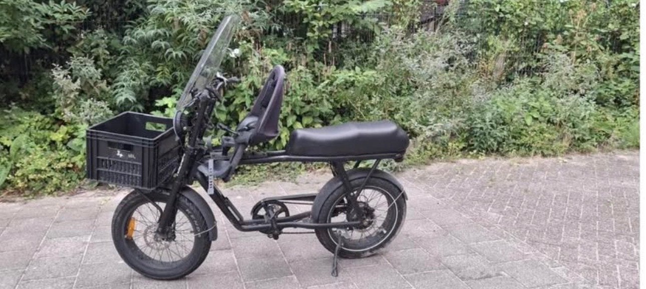 Fatbike Baysigri met kinderzitje, 59 cm of meer, Ophalen, Gebruikt, Overige merken