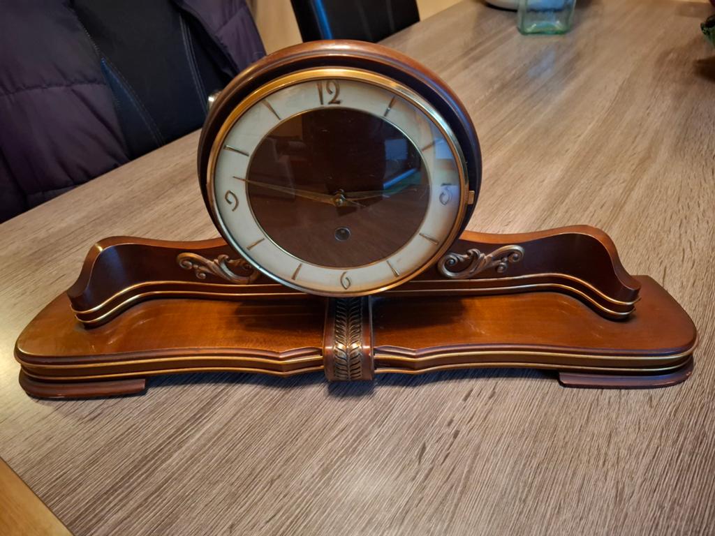 Mooie oude pendule werkend, Ophalen of Verzenden