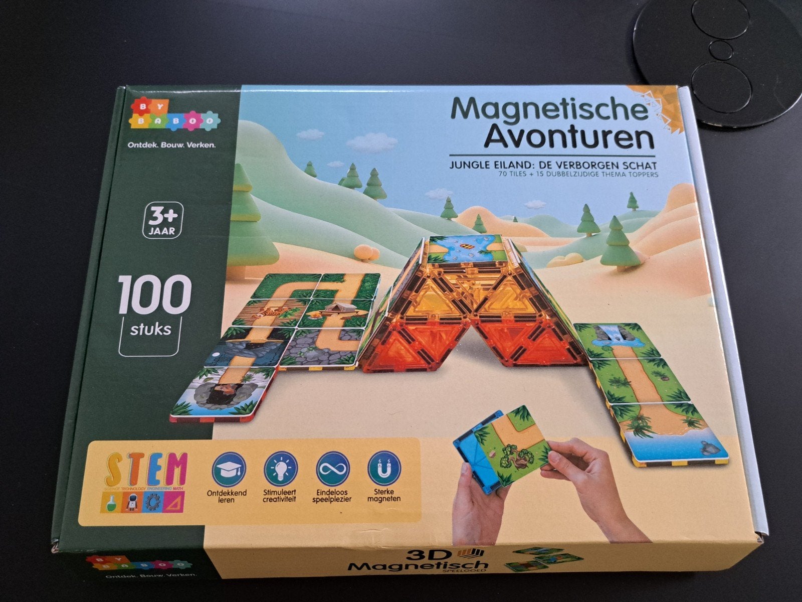 Magnetische avonturen / Magnetic tiles, Ophalen of Verzenden, Nieuw