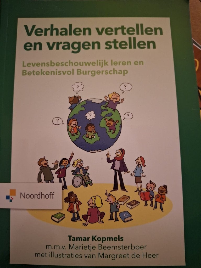 verhalen vertellen en vragen stellen, Noordhoff, Nieuw, Alpha, HBO