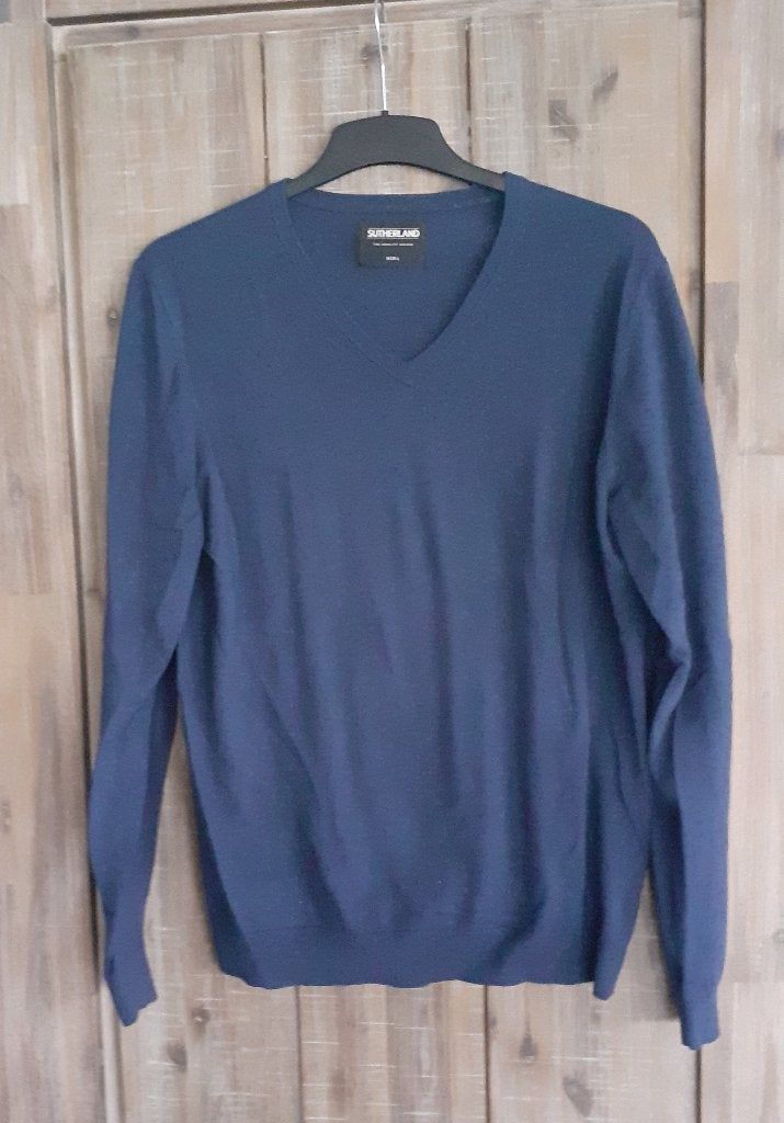 Trui van Sutherland maat L, Kleding | Heren, Ophalen of Verzenden, Zo goed als nieuw, Blauw, Sutherland