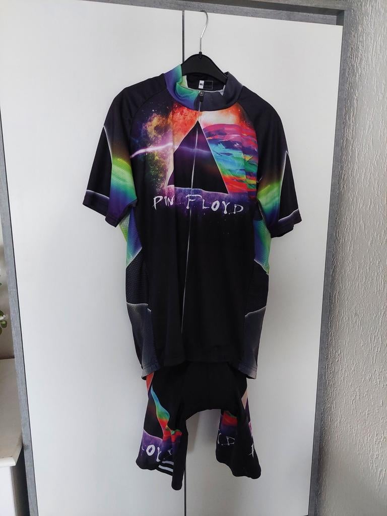 Pink Floyd Fietskleding Set - Shirt en Broek, Ophalen of Verzenden, Zo goed als nieuw, L, Bovenkleding