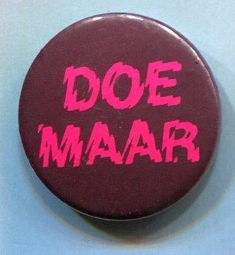 pop groep Doe Maar button ( M_229 ), Verzamelen, Speldjes, Pins en Buttons, Verzenden, Zo goed als nieuw, Merk, Speldje of Pin