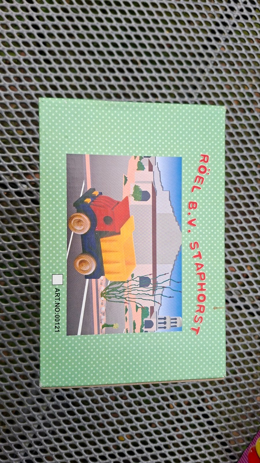 Houten speelgoed vrachtwagen Roel B.V. Starhorst, Ophalen of Verzenden, Nieuw