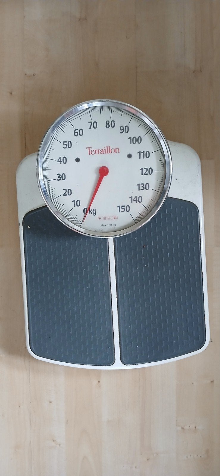Terraillon Personenweegschaal - Analoog, Max 150 kg, Witgoed en Apparatuur, Weegschalen, 1 tot 500 gram, 100 kg of meer, Ophalen of Verzenden