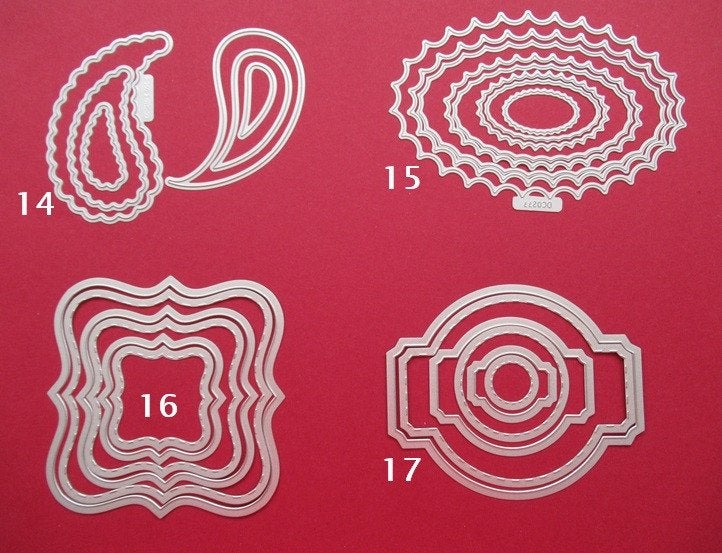 Sizzix snijmallen 14 tm 17, Ophalen of Verzenden, Zo goed als nieuw, Overige thema's, Pons of Mal