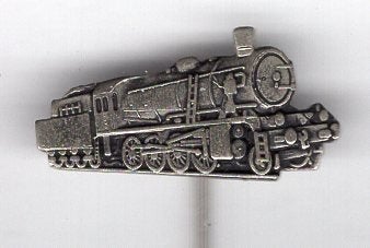 NS 4815 stoomlocomotief zilverkleurig trein speldje( J_021), Ophalen of Verzenden, Zo goed als nieuw, Transport, Speldje of Pin