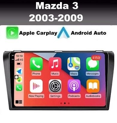 Mazda 3 2003-2009 navigatie android 13 apple carplay dab+, Ophalen of Verzenden, Nieuw