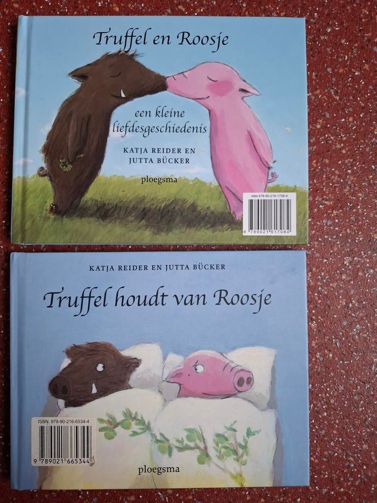 Roosje en Truffel - twee boekjes, Ophalen of Verzenden, Zo goed als nieuw, K. Reider