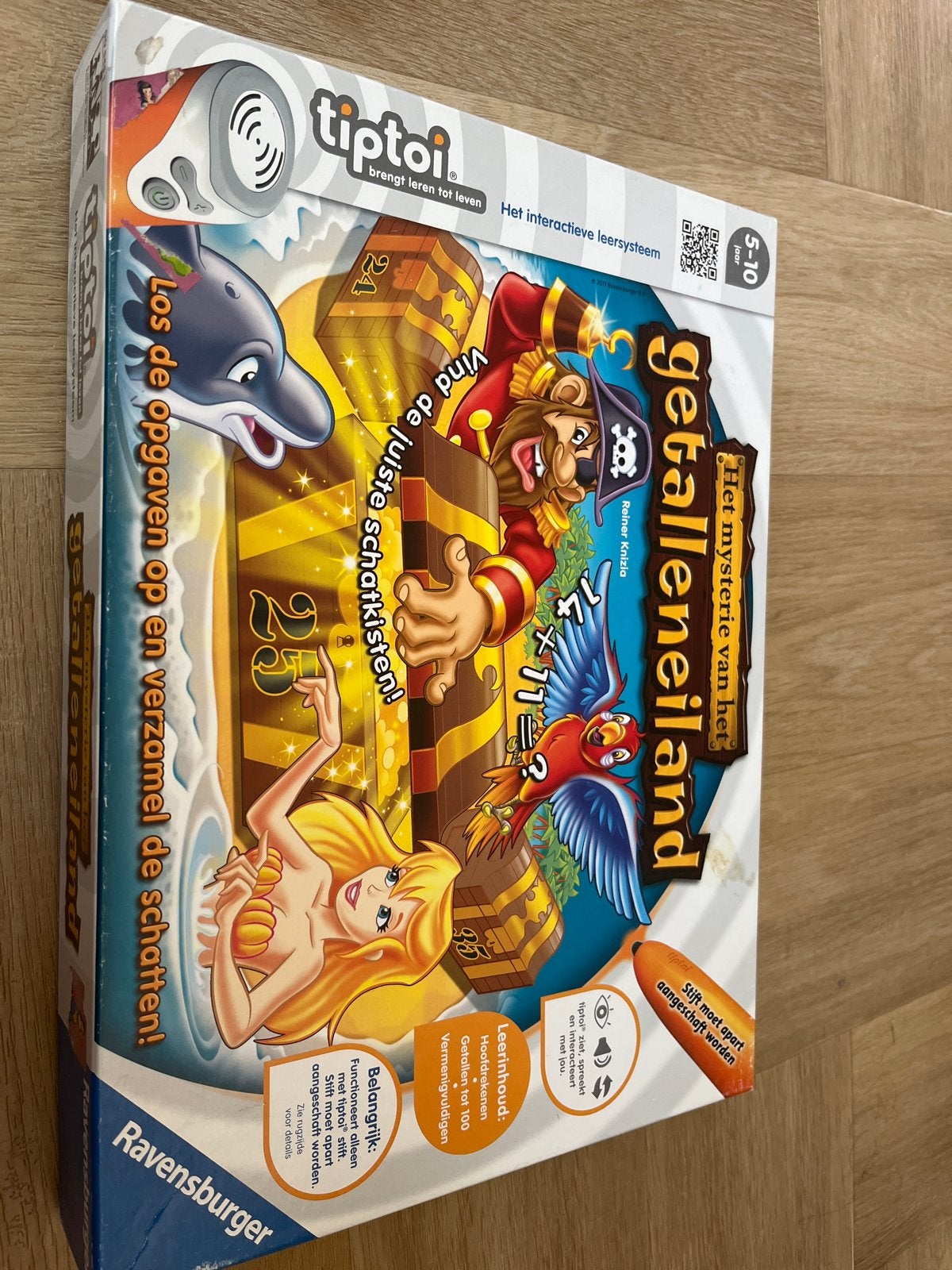 Tiptoi Het Mysterie van het Getalleneiland Ravensburger, Ophalen, Gebruikt, Rekenen