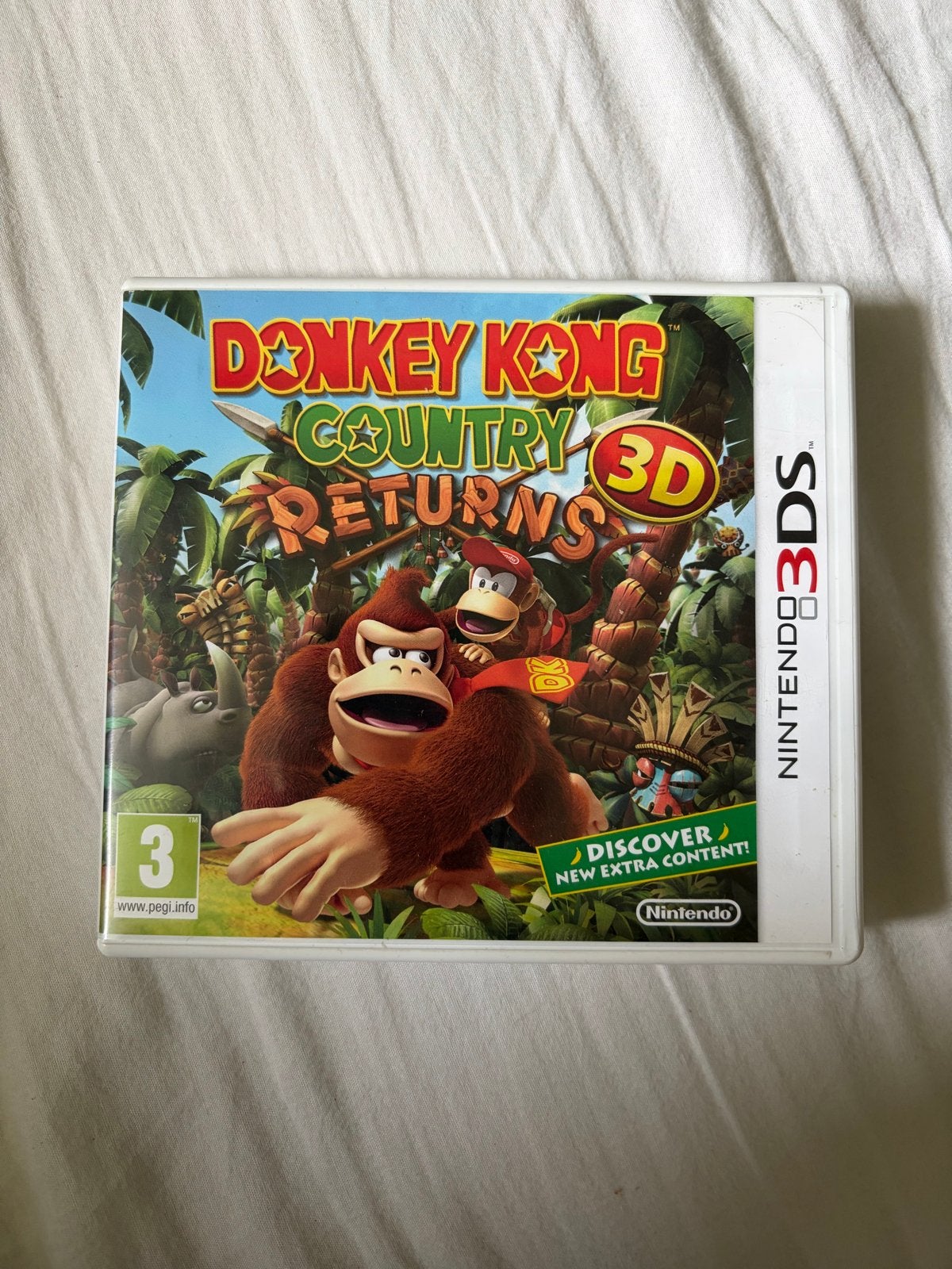 Donkey Kong Country Returns 3D - Nintendo 3DS, Spelcomputers en Games, Games | Nintendo 2DS en 3DS, 1 speler, Ophalen of Verzenden